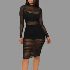 Haven Delicate "Mesh Seduction" See-through Dress