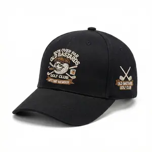"Old Bastards Golf Club"  Cap,100% Over Par Lifetime Member,Adjustable cotton Old Bastards Golf Club Hat.