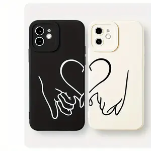 Couple Anime Funny Shockproof Soft Phone Case for Iphone17 16 15 14 13 12 11 Pro Max SE  X XR XS 8 7 Plus