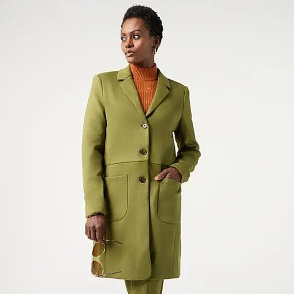 DG2 by Diane Gilman Faux Suede Duster Coat