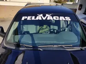 PELAVACAS Decal Sticker Car Exterior Accessory Inches Outdoor Vinyl Fits Windshield Window Door House Walls