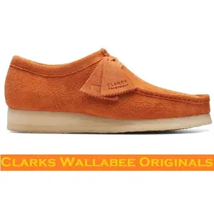 Clarks Wallabee Originals Burnt Orange - 26173637