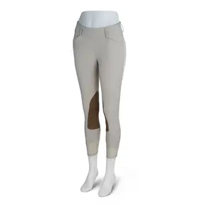 RJ Classics Belmont Mid-Rise Side Zip Knee Patch Breeches - Sale