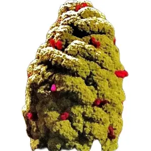 Burr Babies Buddy the Stash Stuffie finger crocheted secret hiding spot for small items