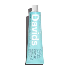Davids Premium Toothpaste - Spearmint Oral Whitening, Fluoride-Free, Sulfate-Free, 5.25 oz, EWG Verified, Made in USA