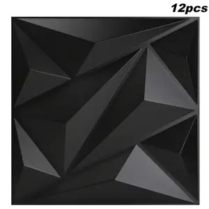 3D Wall Panel, PVC Material 3D Wall Decoration Board, 3D Wall Panel for Interior Wall Decor, Indoor Wall Decoration Supplies