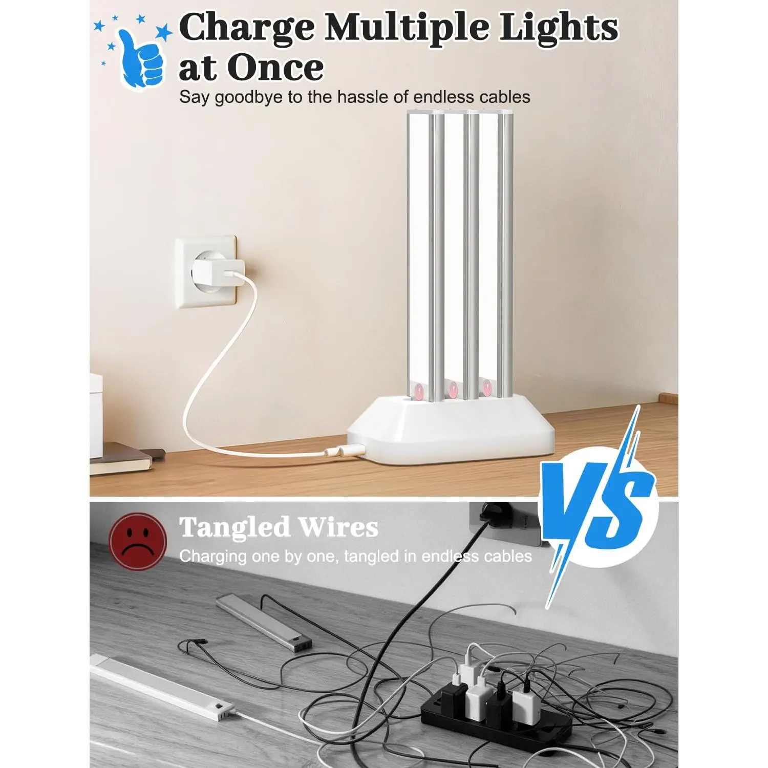 MATULSA Rechargeable Motion Sensor LED Under Cabinet Lights - 6/3-Piece Set with Charging Station, Dimmable 3-Color Temp, Magnetic Wireless, Shelf & Kitchen Lights (Mother’s Gift Option), Led Lights, Shelf Lights MATULSA Rechargeable Motion Sensor LED Under Cabinet Lights - 6/3-Piece Set with Charging Station, Dimmable 3-Color Temp, Magnetic Wireless, Shelf & Kitchen Lights (Mother’s Gift Option), Led Lights, Shelf Lights