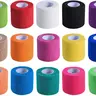 15 Pack Self Adhesive Bandage Wrap – 2" x 5 Yards Elastic Cohesive Tape for Sports, Athletic, Wrist & Ankle Support