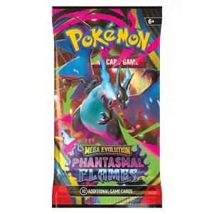 (LIVE) Pokémon Mega Evolution Phantasmal Flames Booster Pack (x1)