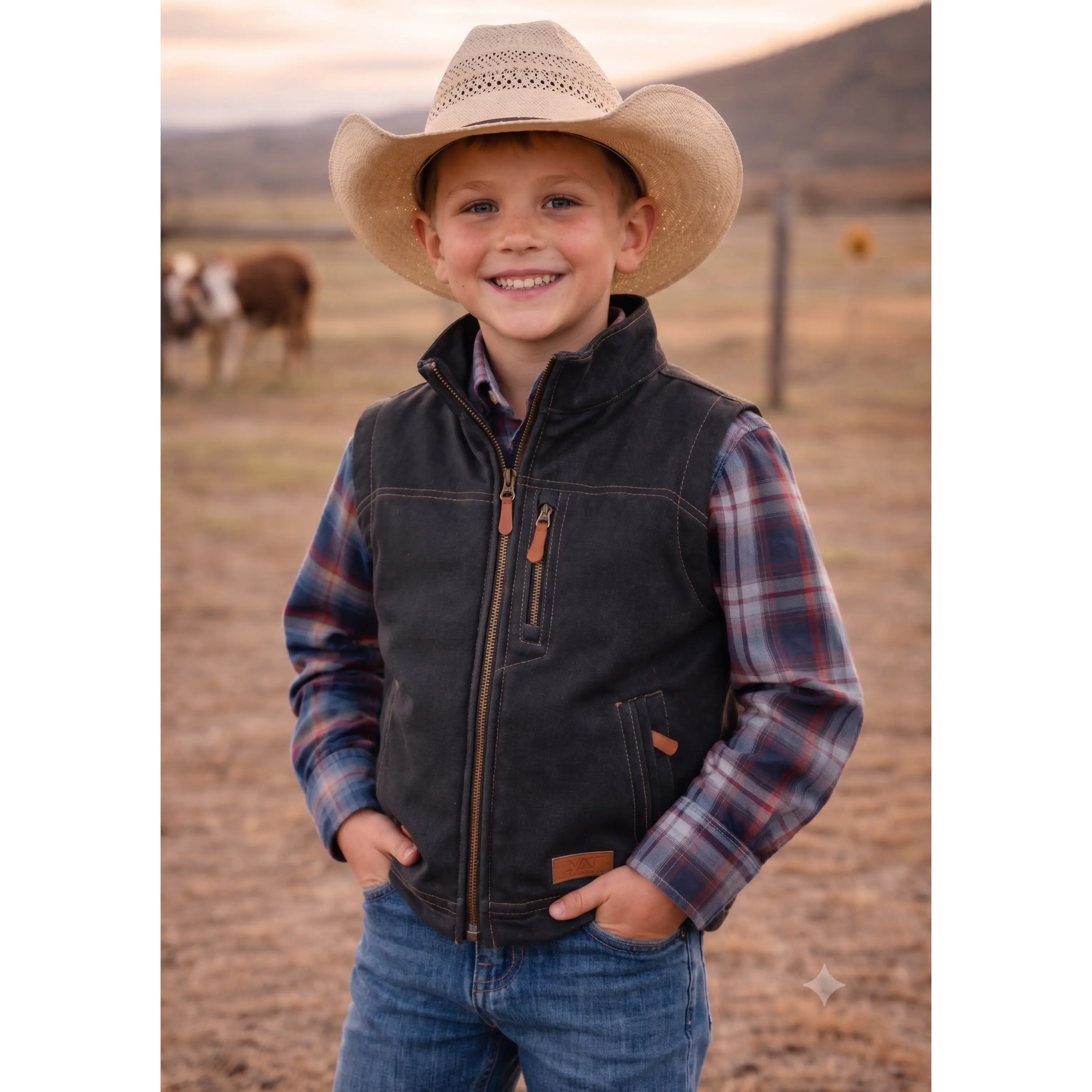 Boys' Western Vest | Style BH-261311