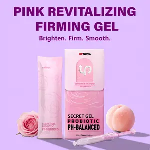 UPNOVA Plant-based Intimate Cleansing Gel for Women - Secret Gel Probiotic pH-Balanced for Brighten Firm Smooth