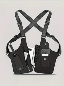 Adjustable Underarm Backpack, Unisex Anti-Theft Hidden Storage, Premium Leather Waist Bag, Lightweight Pocket Design