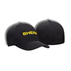 [SHERIFF] Flexfit Delta® Cap [BLK/GLD]