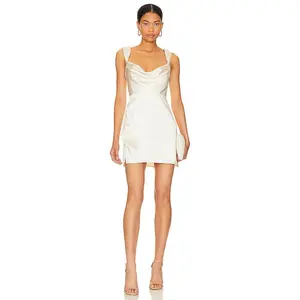 Runaway The Label Havanna Mini Dress in Ivory