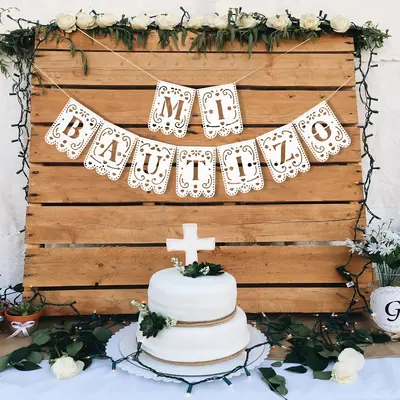 100 Counts Cross Table Confetti For Baby Shower Baptism...