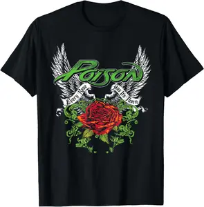 100% Cotton Poison - Thorns & Wings T-Shirt