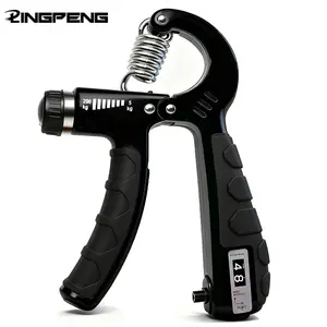 Count Grip Strength Trainer 200kg Hand Power Training Fitness Equipment, Men's Hand Strength Spring Electronic Gripper, Gym Workout Tool