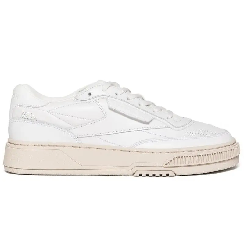 Reebok Club C LTD White Leather (men) by StockX