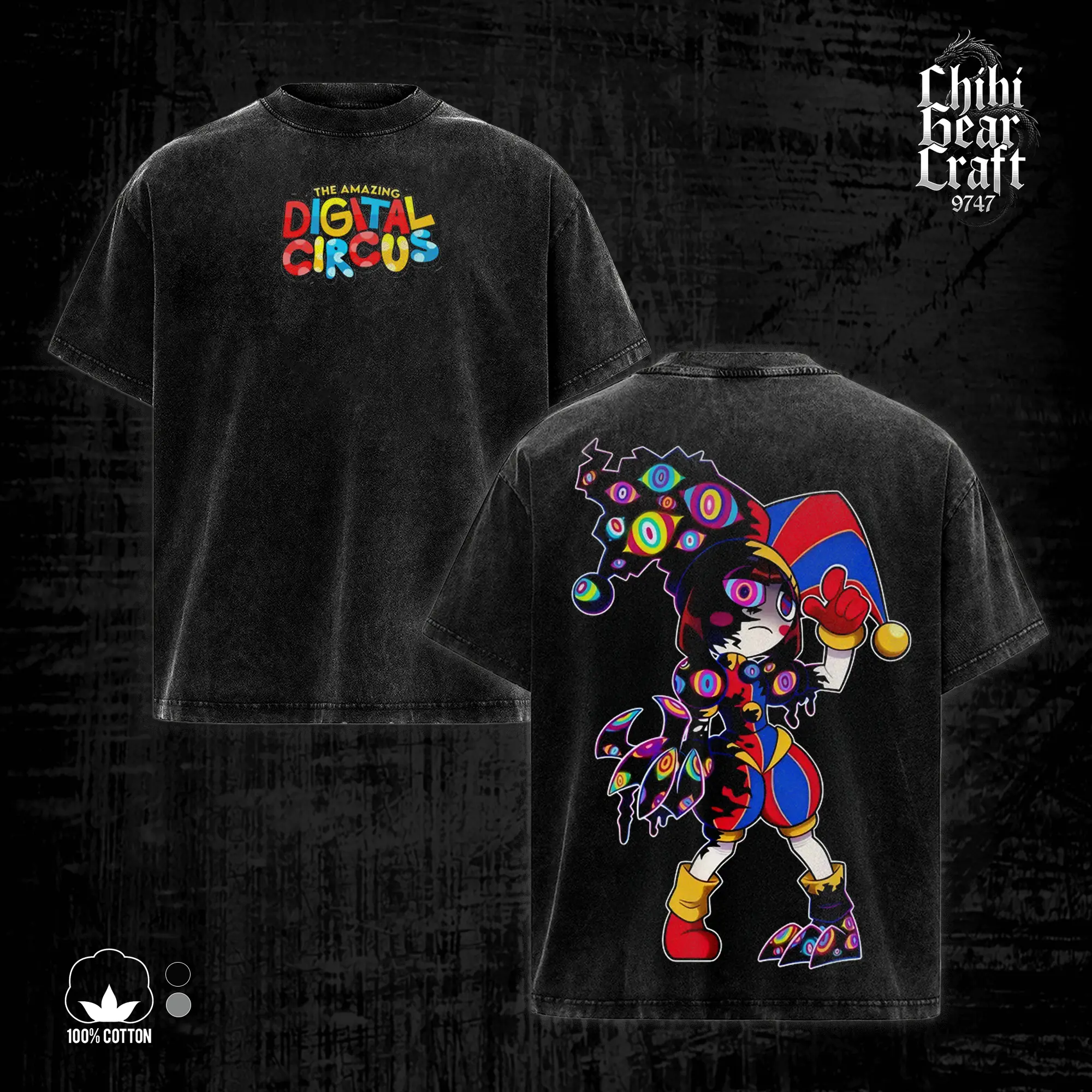 [COLLECTION] The Amazing Digital Circus Shirt Pomni Jax Ragatha Vintage Acid Washed Oversized T-Shirt Hoodie Tank Top Weirdcore Glitch Graphic Tee Y2K Clothing Summer Men Clothes Outfits Unisex Video Game Clothes Gifts For Him Her Fan Merch