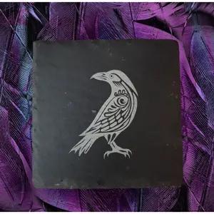 Raven Altar Tile or Coaster set
