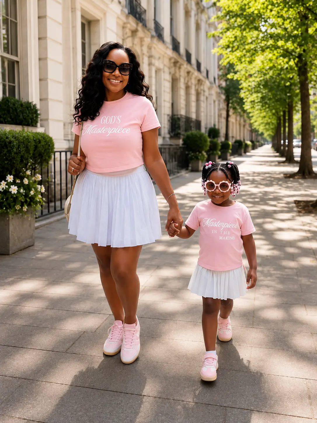 God's Masterpiece Mommy & Me Shirts | Matching Mom Daughter Shirts | Mother's Day Gift | Matching Family Outfit