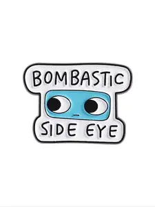 Cute Cartoon Eye Design Brooch, Fashion Brooch for Women & Men, Alloy Brooch Pin, Enamel Pin Suitable for Backpacks, Jeans, Scarves, Hats Decoration, Hat Pins, Men Accessories