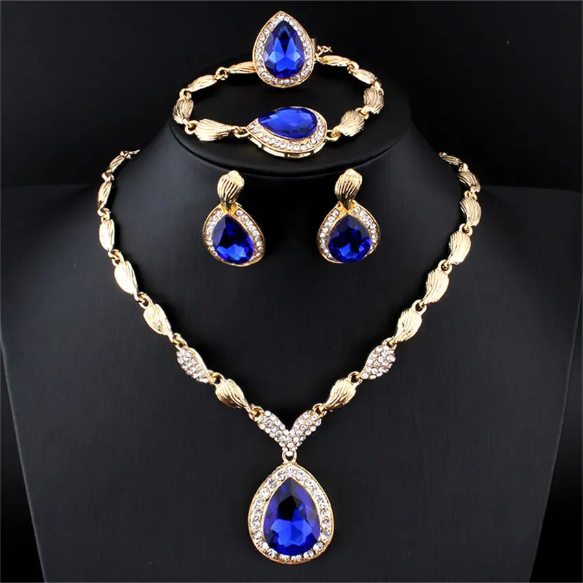 Myani Red Jewelry Set