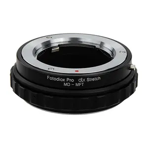 Fotodiox DLX Stretch Lens Adapter - Minolta Rokkor (SR / MD / MC) SLR Lens to Micro Four Thirds (MFT, M4/3) Mount Mirrorless Camera Body with Macro Focusing Helicoid and Magnetic Drop-In Filters