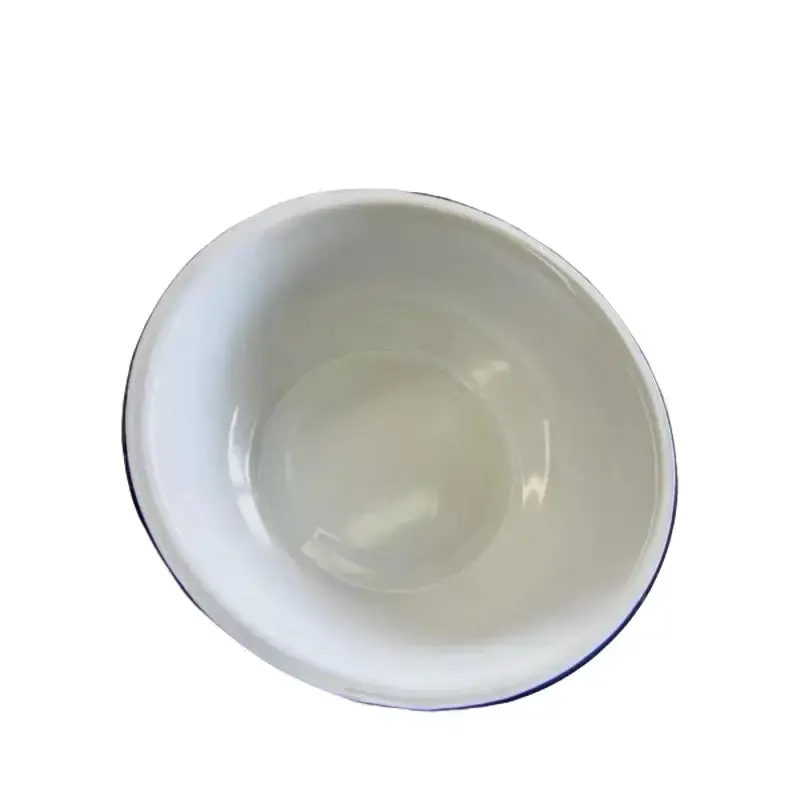 Kivet Emaye ENAMEL WHITE BASIN with Classic Design and White Interior for Versatile Use