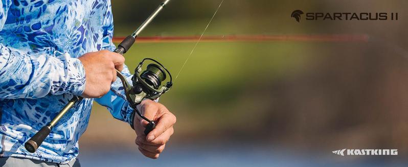 KastKing Spartacus II Baitcasting Fishing Reel,Reel Combo,6oz Ultralight Baitcaster Reel,spinning Super Smooth with 17.6 LB Carbon Fiber Drag, 7.2:1 Gear Ratio, 39mm Palm Perfect Lower Profile Design For Beginner Fishing Reel KastKing Spartacus II Baitcasting Fishing Reel,Reel Combo,6oz Ultralight Baitcaster Reel,spinning Super Smooth with 17.6 LB Carbon Fiber Drag, 7.2:1 Gear Ratio, 39mm Palm Perfect Lower Profile Design For Beginner Fishing Reel