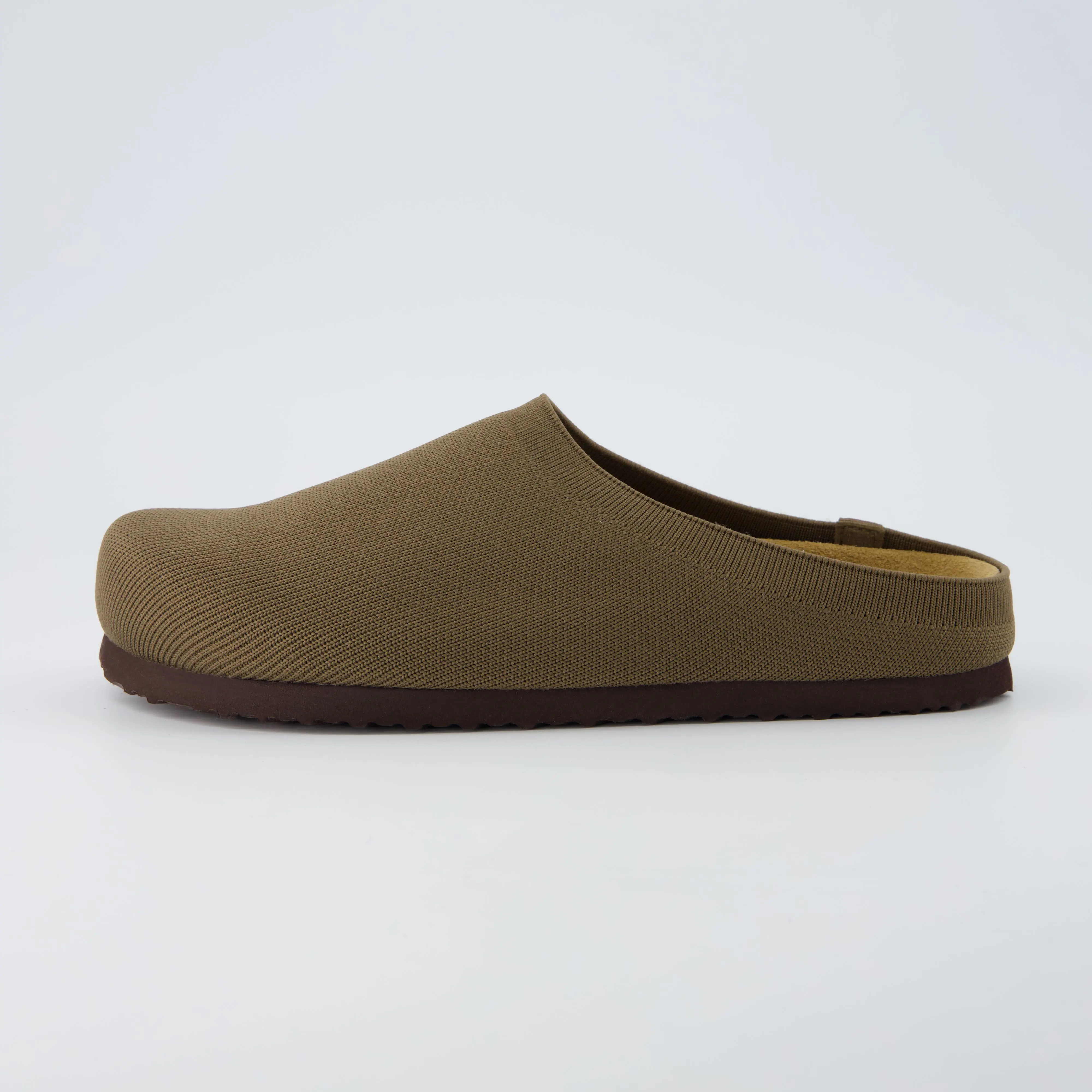 Cushionaire Sils Stretch Knit Cork Footbed Clogs For Women | Cozy Slip On Knit Clogs With Supportive Cork Footbed | Stylish Everyday Clogs For Casual Outfits