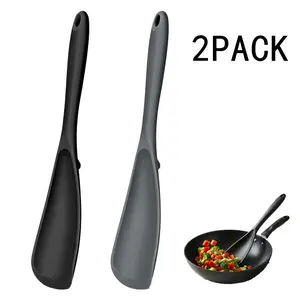 2-Pack Multifunction Cooking Spoons for Non-Stick Cookware, BPA-Free 1-Piece Design, Ideal for Scooping, Scraping, Serving, Mixing