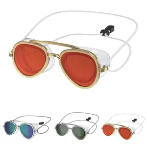 Stylish Retro Adult Swim Goggles - Anti-Fog No Leaking, Ideal for Summer Swimming Stylish Retro Adult Swim Goggles - Anti-Fog No Leaking, Ideal for Summer Swimming