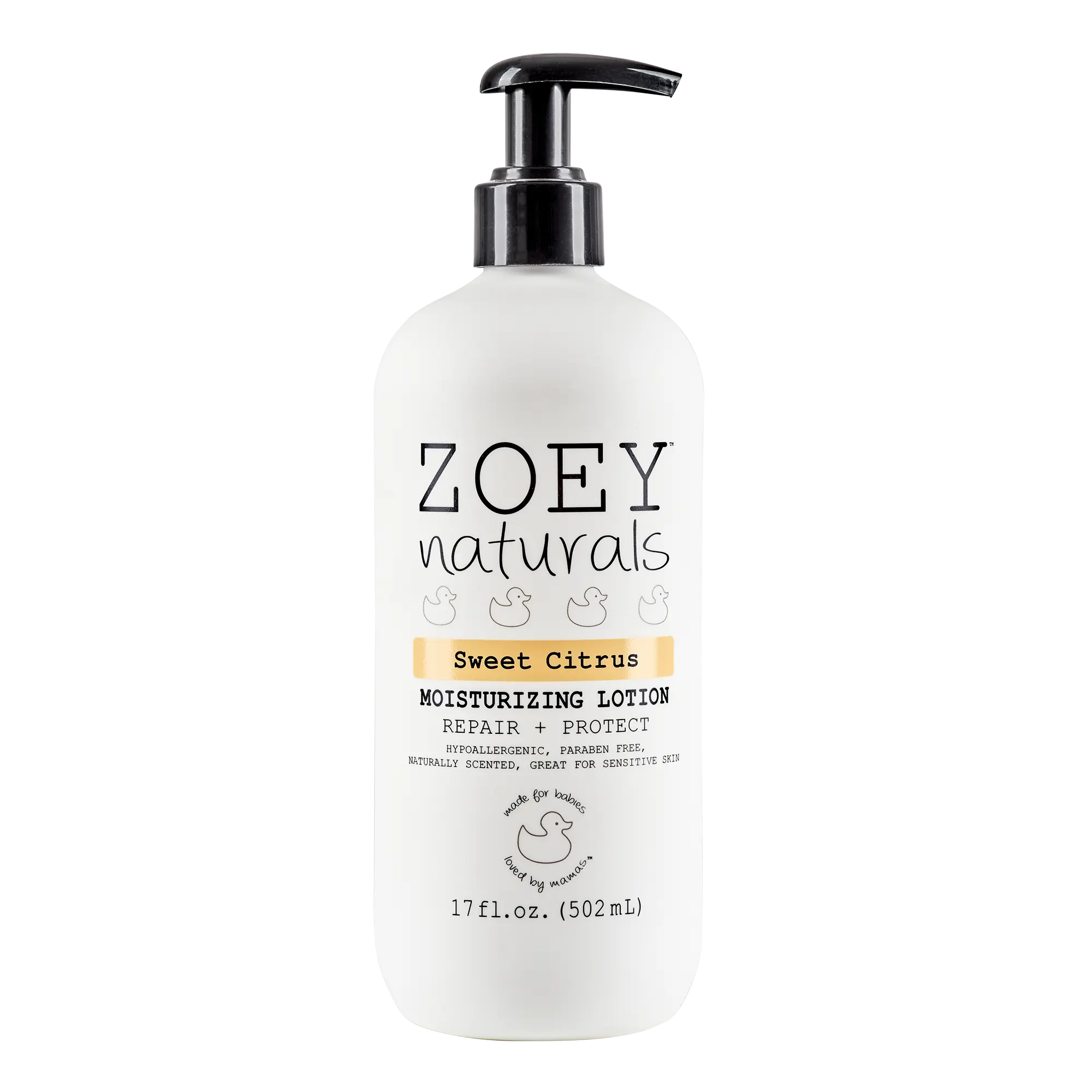 Zoey Naturals Sweet Citrus Moisturizing Lotion - Baby and Kid skincare products
