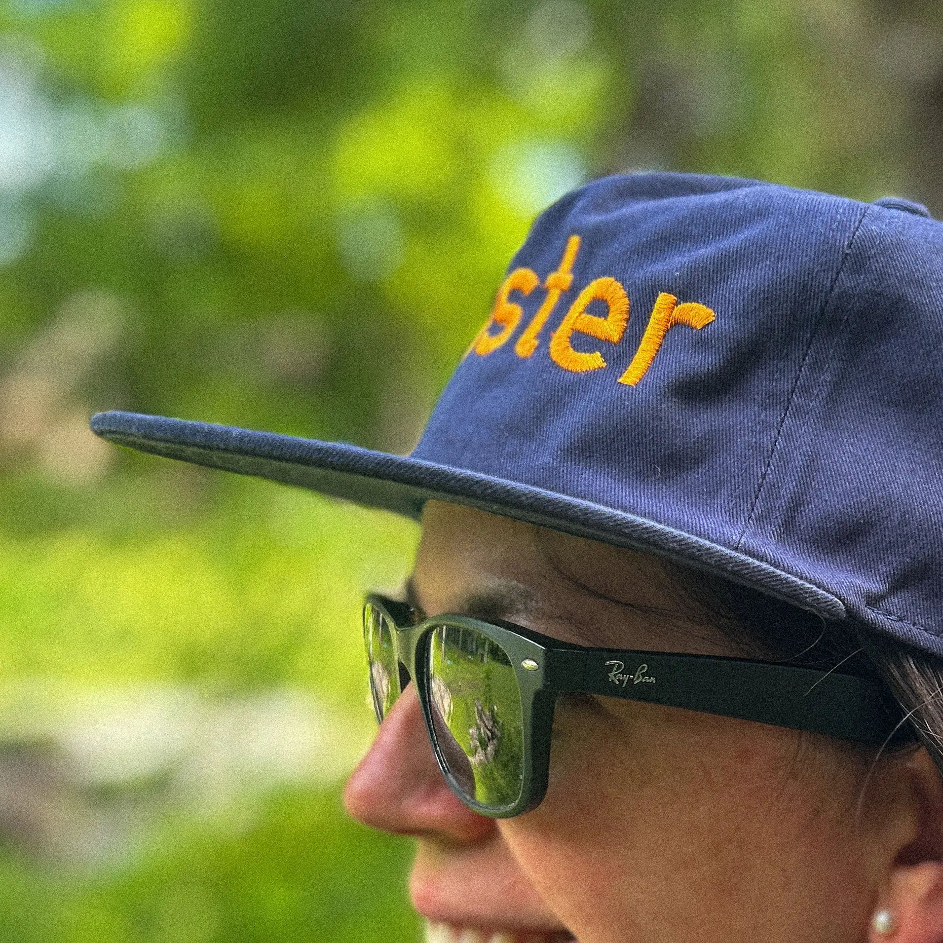 Pisgah Baseball Cap, Butterscotch Color, Adjustable Headband, unstructured construction for the ultimate casual look