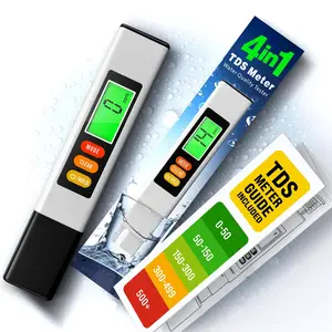 Professional Water Tester for Drinking Water - Accurate TDS Meter Digital Water Tester (0-9999 ppm) - 1 Sec Instant Read