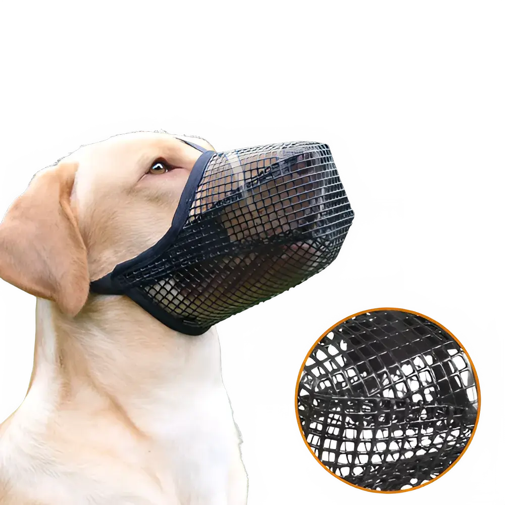 Bite-proof Dog Mouth Mask - Breathable & Flexible