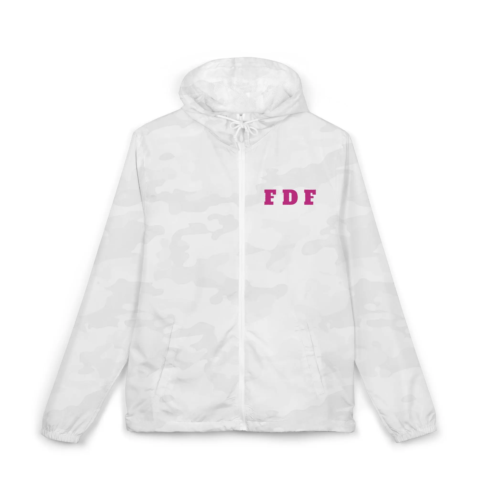 Unisex Full-Zip Windbreaker Jacket