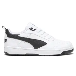 PUMA Mens Rebound V6 Low Sneakers Shoes Casual - White