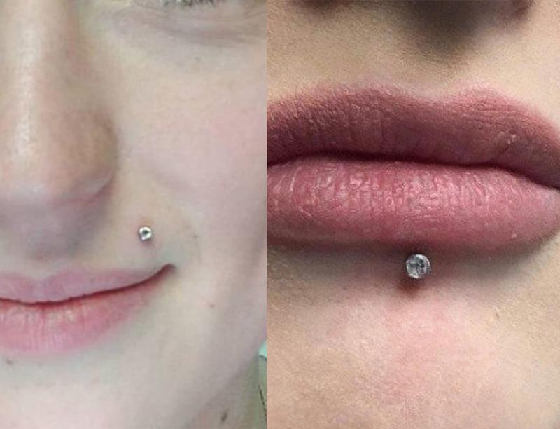 Fake Piercings Stickers Fake Lip Piercing Fake Lip Ring Fake Nose Ring Hoop Fake Snake Bites Fake Eyebrow Piercing Clip Lip Ring Fake Eyebrow Ring Fake Face Piercings Fake Peircings