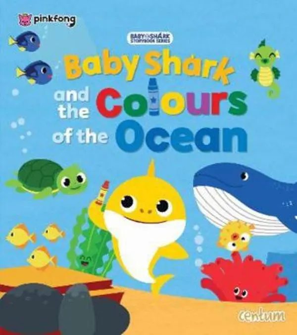 USED-Baby Shark and the Colours of the Ocean by unknown author (Paperback)