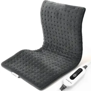 PainAway Graphene Heating Pad – 12"x24" Soft Flannel Heating Blanket for Back, 4 Heat Levels, Auto Shut-Off & Overheat Protection, Machine Washable | Perfect Gift for Mom & Dad