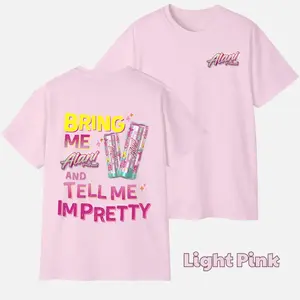 Bring Me Alani Nu Cotton Candy And Tell Me Im Pretty 2 Sided T-Shirt -Sweatshirt, Cotton Candy Energy Drink Trendy Graphic Tee, Alani Sweatshirt