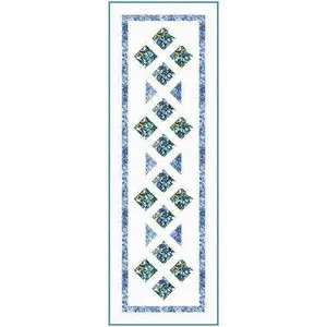 Outside the Box Table Runner Pattern 54" x18" by Phoebe Moon Designs