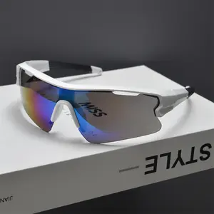 Outdoor windproof cycling sports protective climbing sunglasses, bicycle sunglasses, UV protection