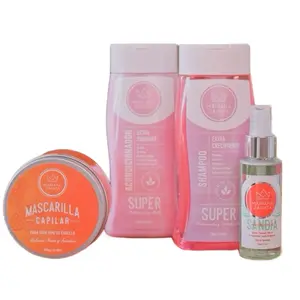 Mariana Zapata Super Six Pack Hair Care Set - Includes Extra Volume Shampoo Conditioner Perfume & Watermelon Mask for Hair Growth with Aloe Vera