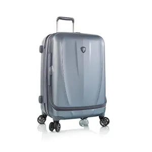 212 MAIN 30 In. Vantage Smart Polycarbonate Luggage - Slate Blue, Easy Glide 4-Wheel Design, TSA Lock, Four-Wheel