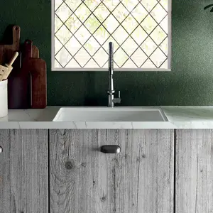 30 Inch Undermount or Drop In Fireclay Sink - White
