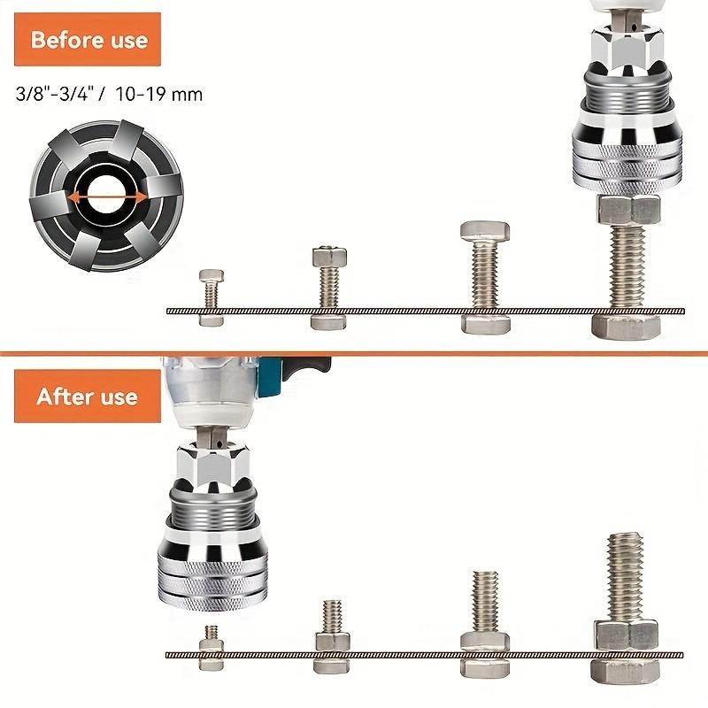 Universal Adjustable Socket Wrench for Standard Metric 10-19mm Tool Adjustable Universal Telescopic Hex Metric Socket band drive adapter