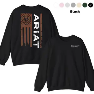 Classic Ariat Sweatshirt - Striking Design with American Spirit, Perfect for Fashion, Suitable for Men and Women, unisex sweatshirt